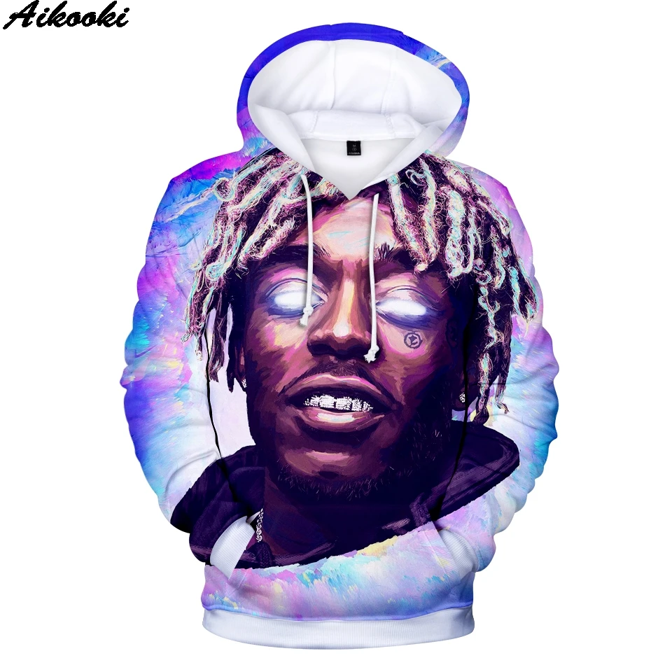 Лидер продаж толстовки Rapper LIL UZI VERT 3D мужские/женские удобная модная одежда в