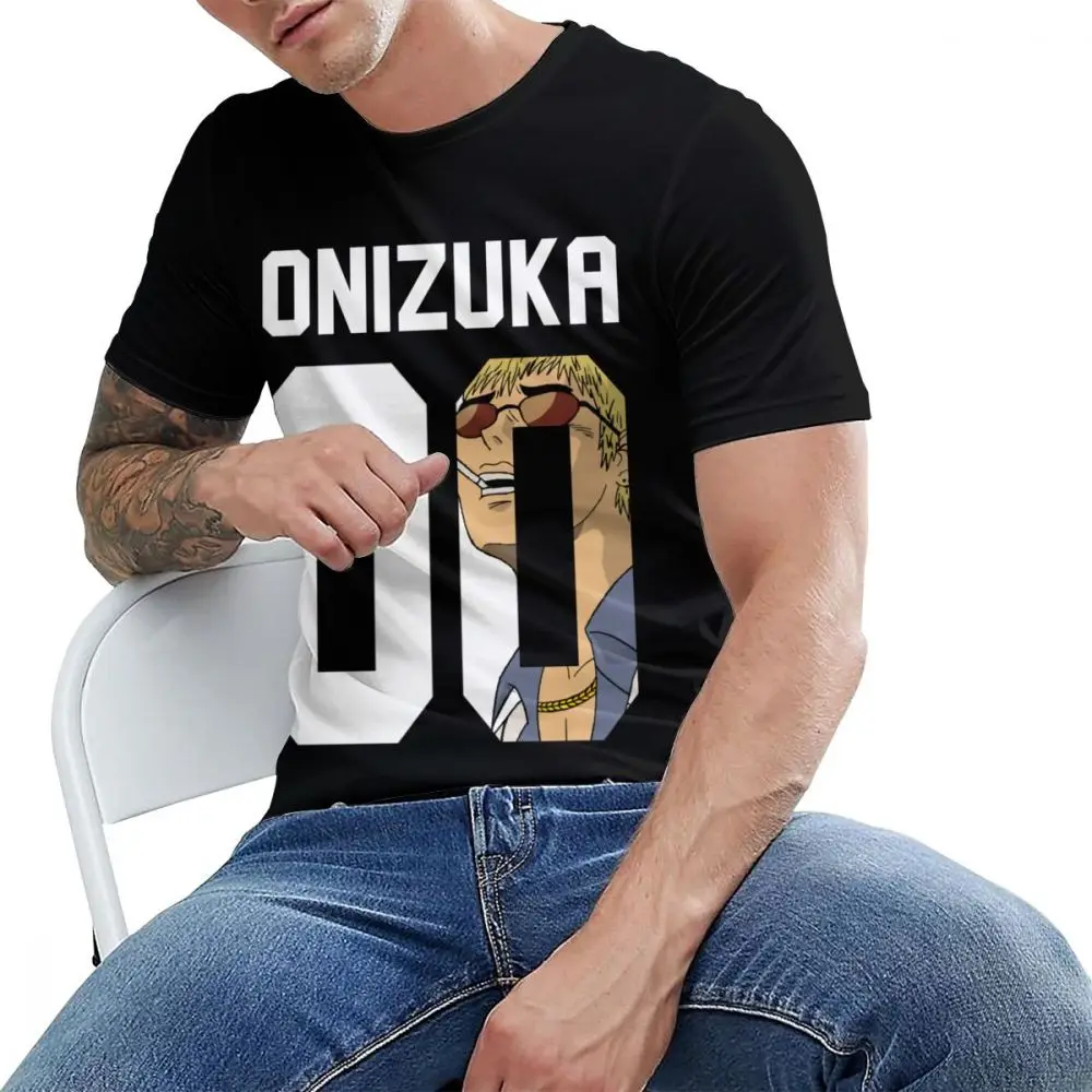 Футболка для мужчин в стиле хип хоп с изображением учителя Onizuka японская футболка
