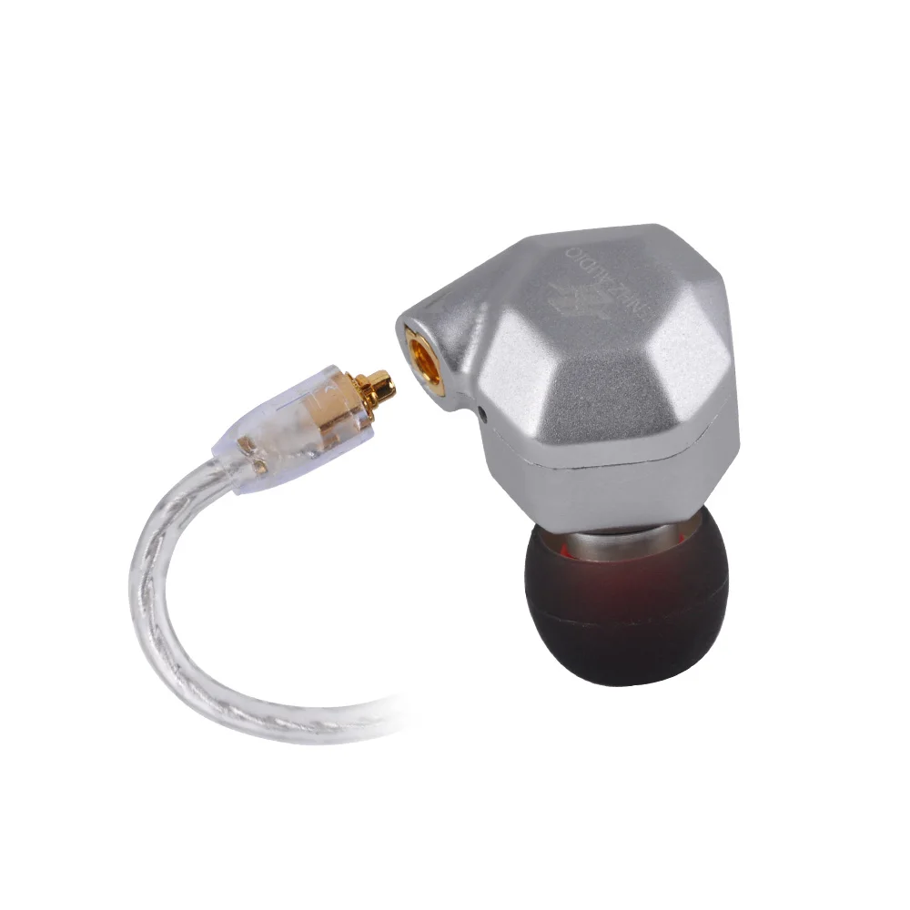 2018 новые наушники AUDBOS TENHZ K5 Hybrid In Ear 2BA + 2DD HiFi китайские Наушники DIY с кабелем MMCX