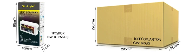 MiLight FUT035 FUT036 FUT037 FUT038 FUT039 2,4G RF беспроводной Одноцветный диммер CCT RGB RGBW RGB+ CCT контроллер светодиодной ленты