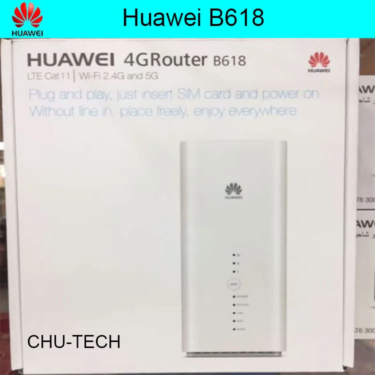 Оригинальный разблокированный беспроводной маршрутизатор Huawei B618 LTE Cat11|lte