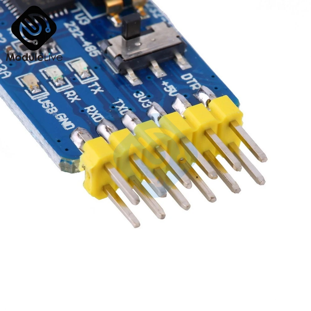 USB CP2102 к ttl последовательный чип RS232 USB ttl к RS485 взаимное преобразование 6 в 1 модуль преобразования микроконтроллер системы питание