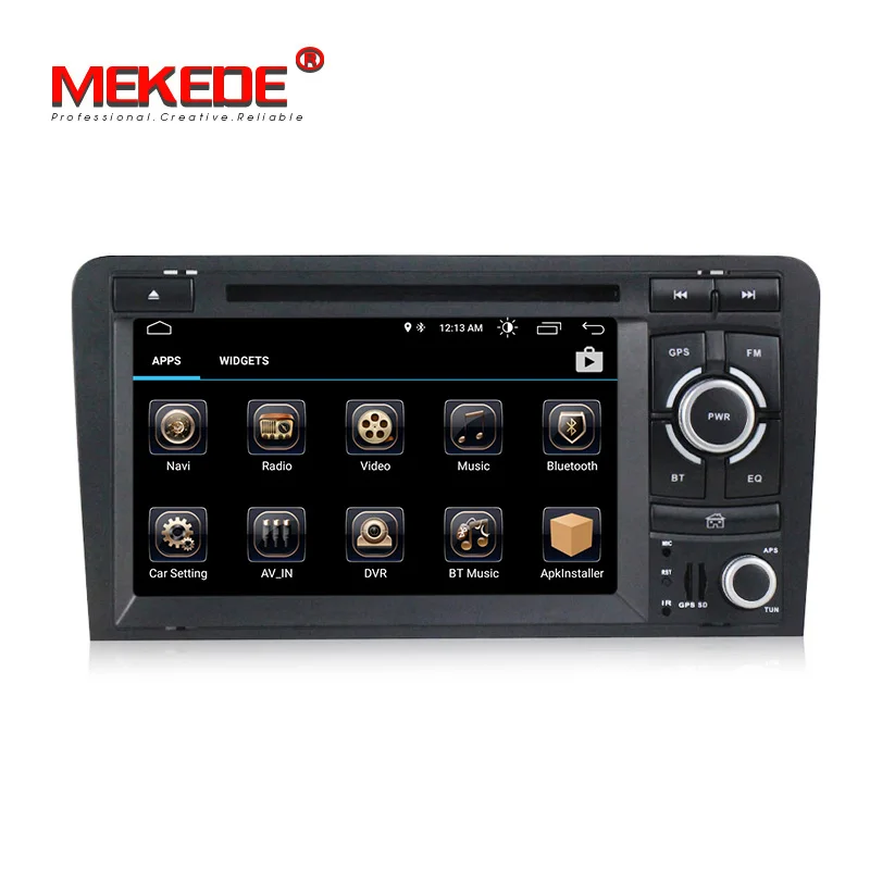2DIN HD 1024*600 Android 9,1 автомобильный DVD плеер радио gps Navi для AUDI A3 S3 2003 2004 2005 2006 2007 2008 2009 2010 2011 WI-FI RDS