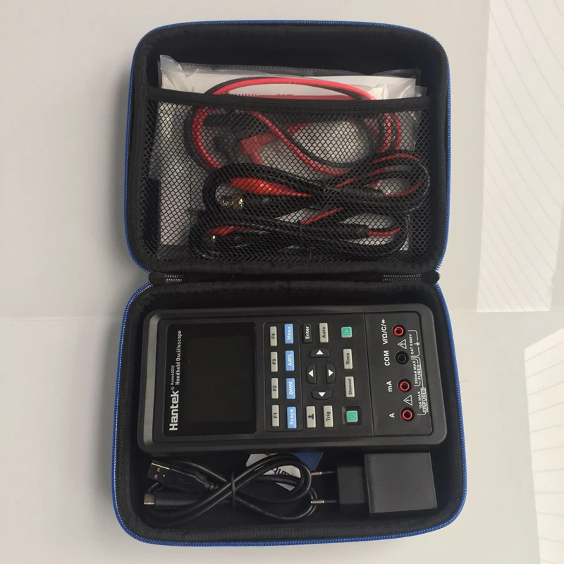 Осциллограф цифровой Hantek 3 в 1 2D72 250MSa/S USB мультиметр портативный 2 канальный 40 МГц 70