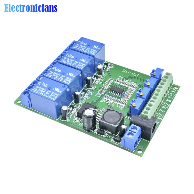 Модуль компаратора напряжения diymore LM393 постоянный ток 5 В 12 24 1/2/4 каналов