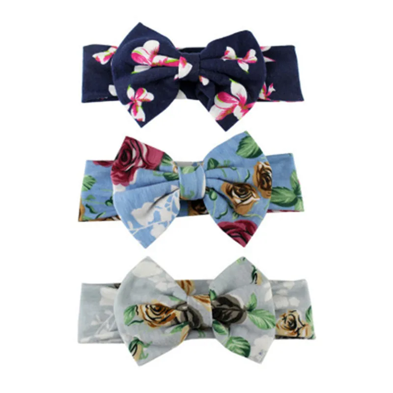 3 шт./компл. Лидер продаж для маленьких девочек Мягкая Детская повязка на голову с