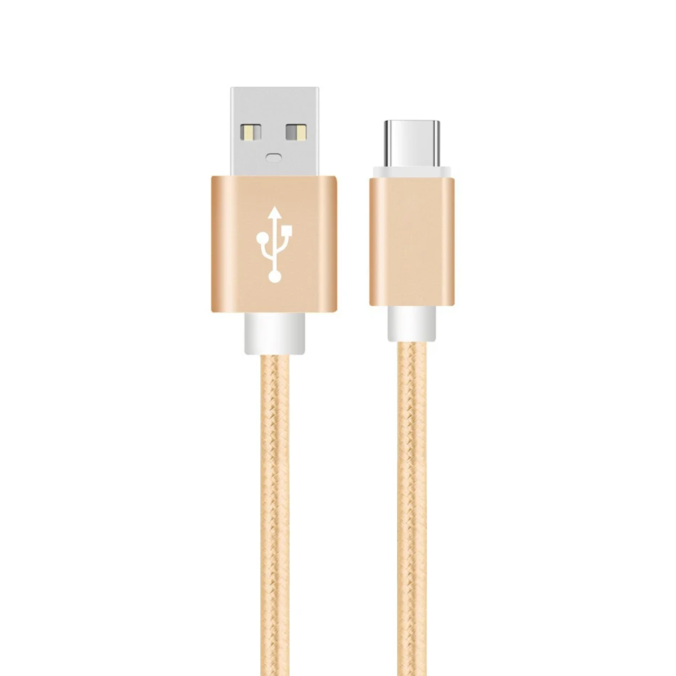 Тип usb C 2.4A быстрой зарядки смартфона Android синхронизации передачи данных Зарядное устройство нейлоновый шнур для samsung Galaxy S9 S8+ примечание 9 8
