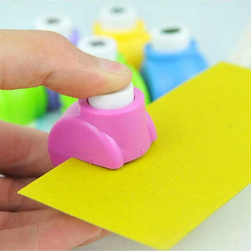 10 шт./лот мини перфоратор для рукоделия скрапбукинга ручной работы резак