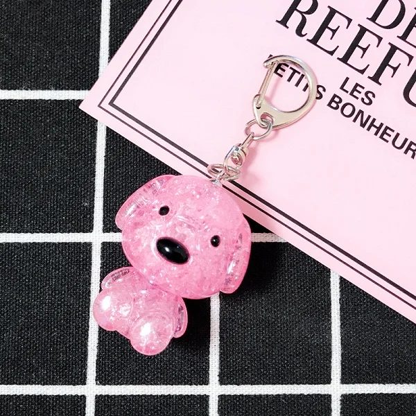 New 2019 Fashion Dog Car Key Chain Animal Couple Lovely Keychain Keyring Gift For Girl Women Men Jewelry Rings | Украшения и