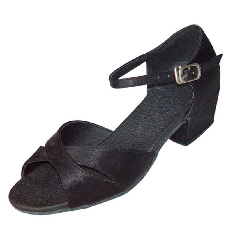 Женская обувь для латинских танцев 5 разных цветов черного серебряного цвета 3 см