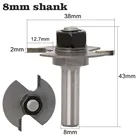 Деревообрабатывающий инструмент, деревообрабатывающий Фрезерный резак 8 мм 1 шт.