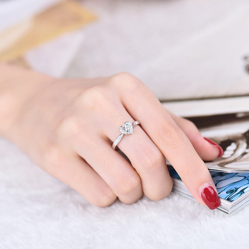 Женское Обручальное Кольцо LANMI белое золото 18Kt AU750 с натуральным бриллиантом в