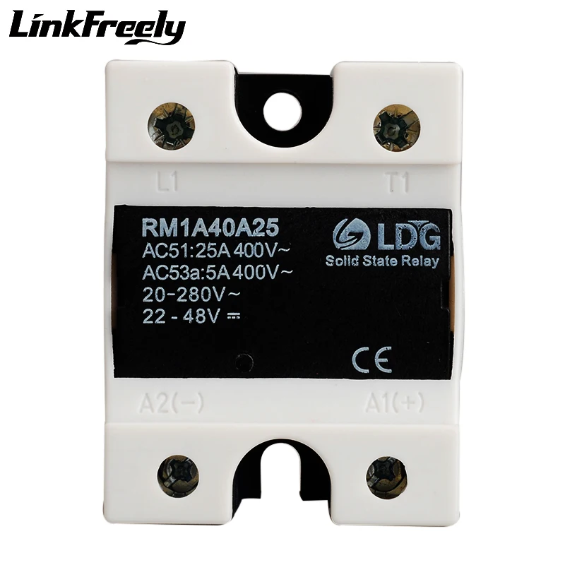 RM1A40A25 5 шт Смарт Мини AC твердотельные реле 25A выход: 42-440VAC Вход: 20-280VAC/22-48 В