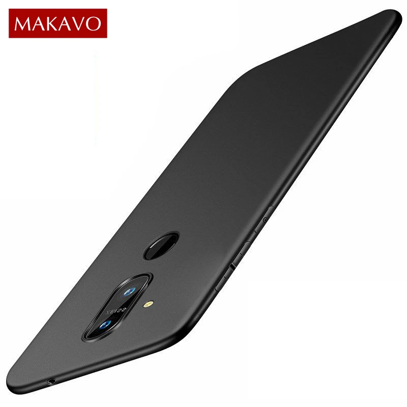 MAKAVO для Nokia 8 1 чехол Полная защита мягкая Матовая силиконовая крышка 7 2 6 чехлы