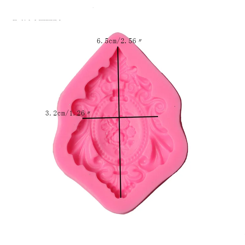 HOHGIULIA Fondant Cake Silicone Chocolate Mold Sugarcraft Retro Candy Cookie Cutter Tool For Bakware Soap Gumpas A094 | Дом и сад