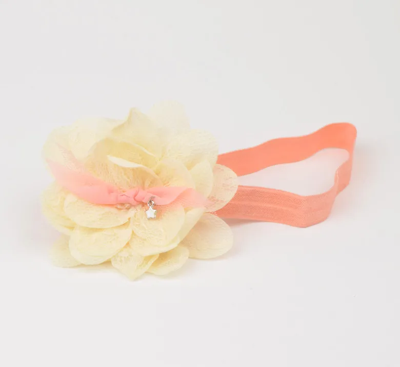 2017 Wholesale Lace Baby Headband Chic Flower Princess Girls Hair Bow Girl Children Accessories | Детская одежда и обувь