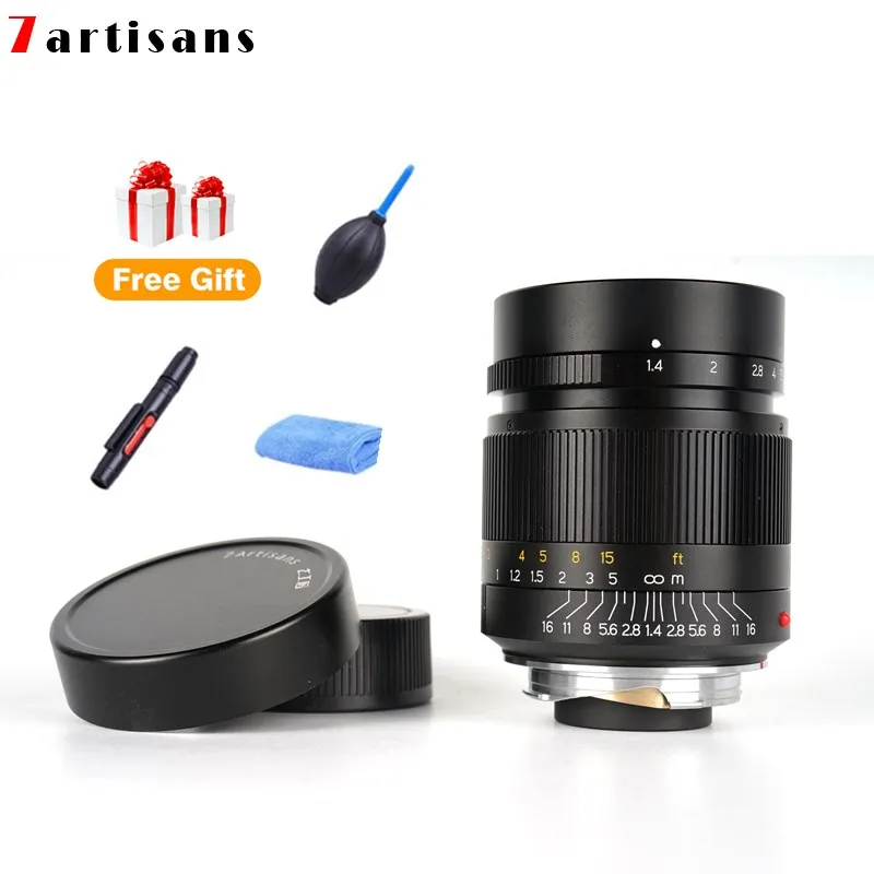 7 artisans 28 мм F1.4 с большой апертурой и полуосевой M mount объектив для камер Leica M240 M3 M5 M6