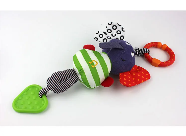 2016 Детский Музыкальный слон подвесная кровать мягкие куклы колокольчик плюшевые