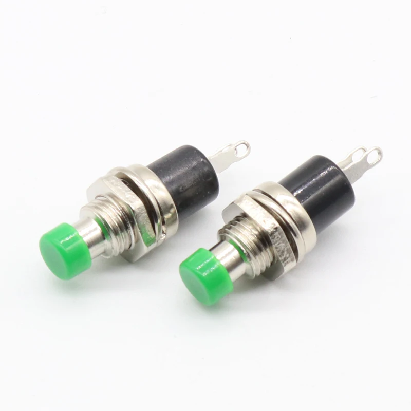 IMC популярный зеленый колпачок 10 шт. Мгновенный Кнопочный мини-переключатель