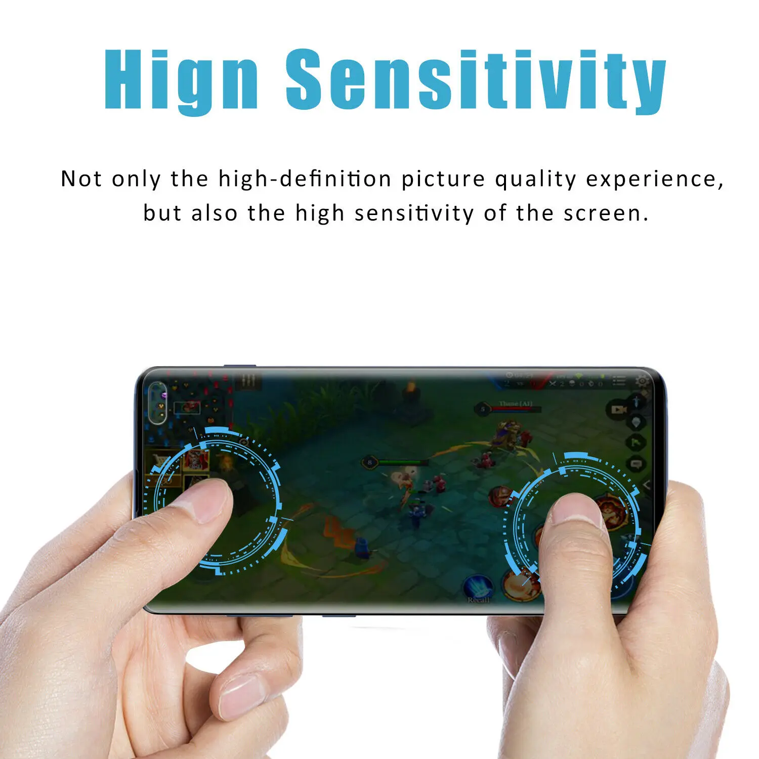 3D изогнутые Скрытая защитная пленка на экран для Samsung Galaxy S10 S20 S21 S10e Примечание 10