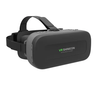 Grey SHINECON 4,0 3D очки виртуальной реальности очки с эффектом погружения VR очки Bluetooth 2G ram 16G rom wifi Allwinner 3D очки AIO-01 - Цвет: Grey