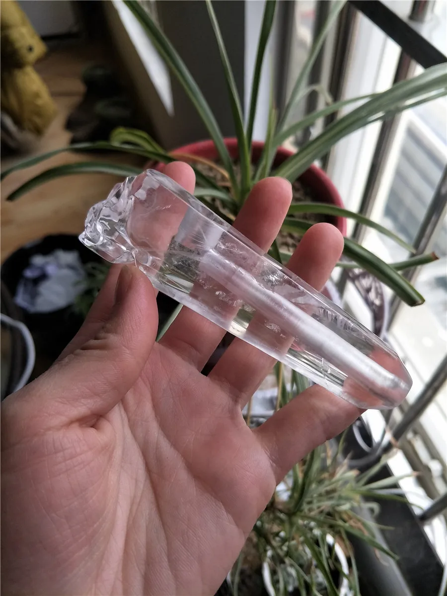 

Natural white crystal skull smoking pipes free shipping