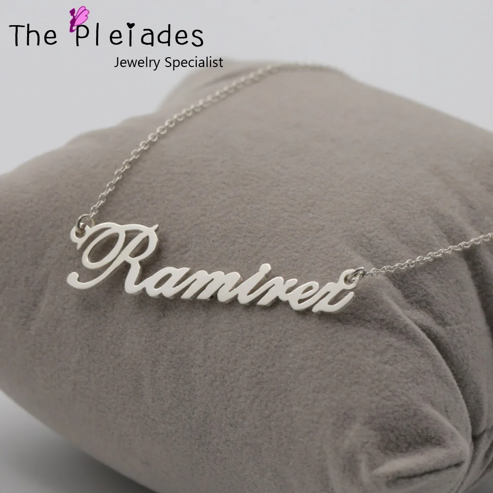 Ожерелье из серебра 925 пробы с именем на цепочке | Украшения и аксессуары