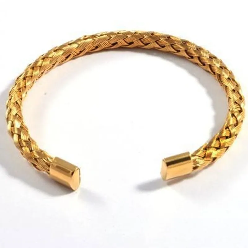 Модный простой браслет для влюбленных мужчин и женщин 2020 трендовый плетеный из