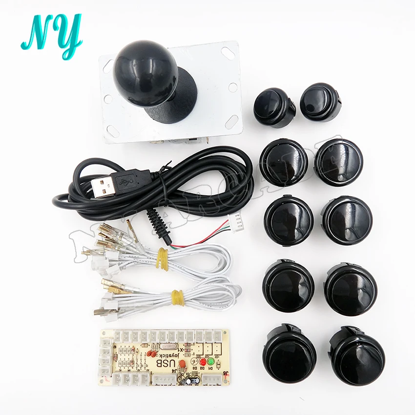 Аркадный джойстик DIY Kit нулевой задержкой Аркады набор usb-датчик для ПК Arcade копия