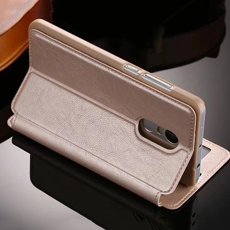 Чехол для Xiaomi Redmi note 4x смарт чехлы с откидной крышкой и подставкой