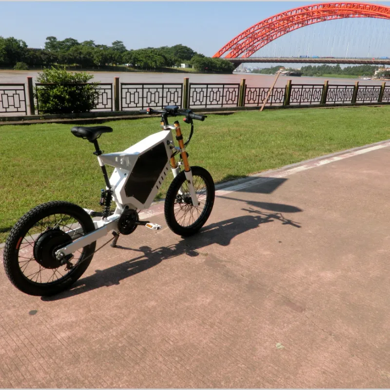 72V3000W5000W плюс стелс бомбардировщик Электрический велосипед eBike стелс бомбардировщик e-велосипед с 30Ah литий-ионный аккумулятор