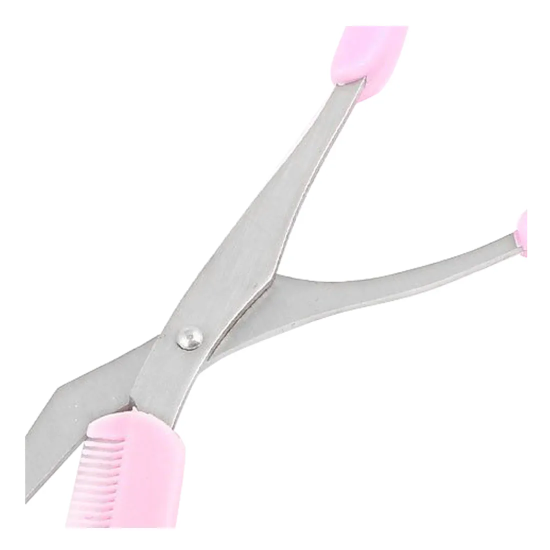 Красота Инструмент бровей с Ножницы W гребень розовый серебряный тон | и здоровье
