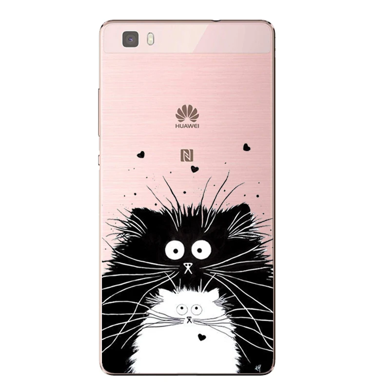 Чехол для huawei P8 Lite чехол силиконовый для Capas huawei P8 Lite ALE-L21 чехол Funda для huawei P8 Lite