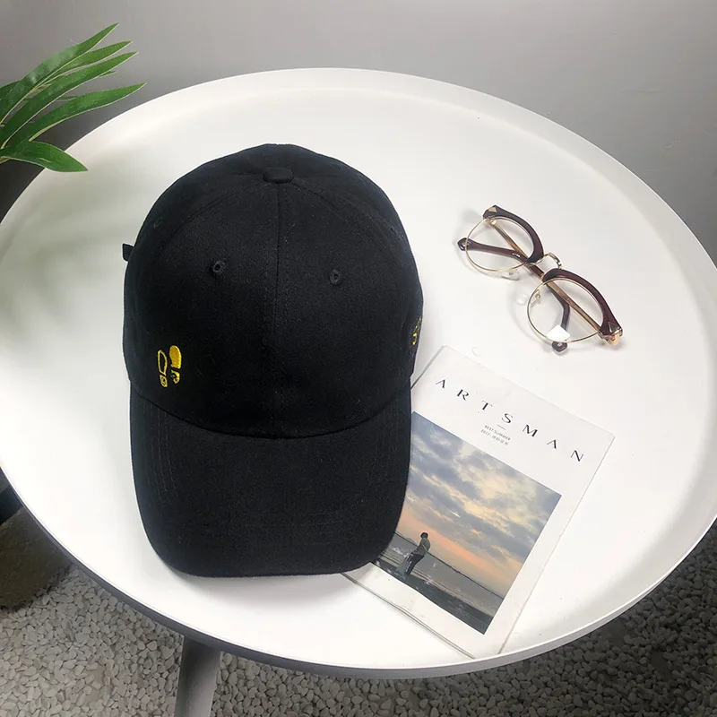 Женская шляпа от солнца весенне-летняя хлопковая бейсболка с вышивкой