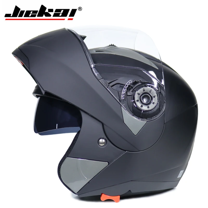 Новое поступление DOT sticker JIEKAI 105 откидной мотоциклетный шлем motocicleta casco шлемы для мотокросса гоночный шлем M L XL XXL - Цвет: a1