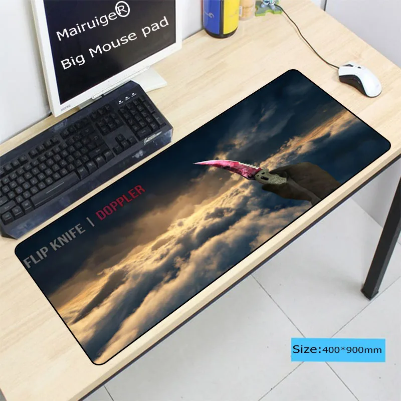 

Mairuige 900*400mm Free Shipping Gaming Mouse Pad Locking Edge Large Mouse Mat PC Computer Laptop Mouse pad for CS GO dota 2 lol