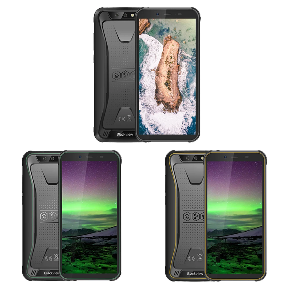 Смартфон Blackview BV5500 2+16 Гб экран 5.5&quot водонепроницаемый Android 8.1 две SIM карты