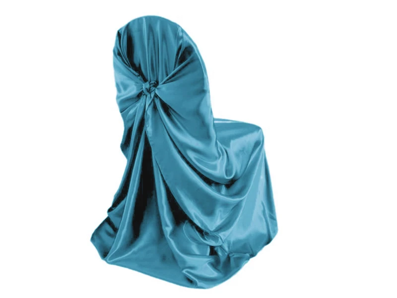 Turquoise 110x140 см самозавязывающийся атласный чехол для стула для свадьбы украшение для банкета и вечеринки товары для ужина украшения оптом бренд - Цвет: Turquoise