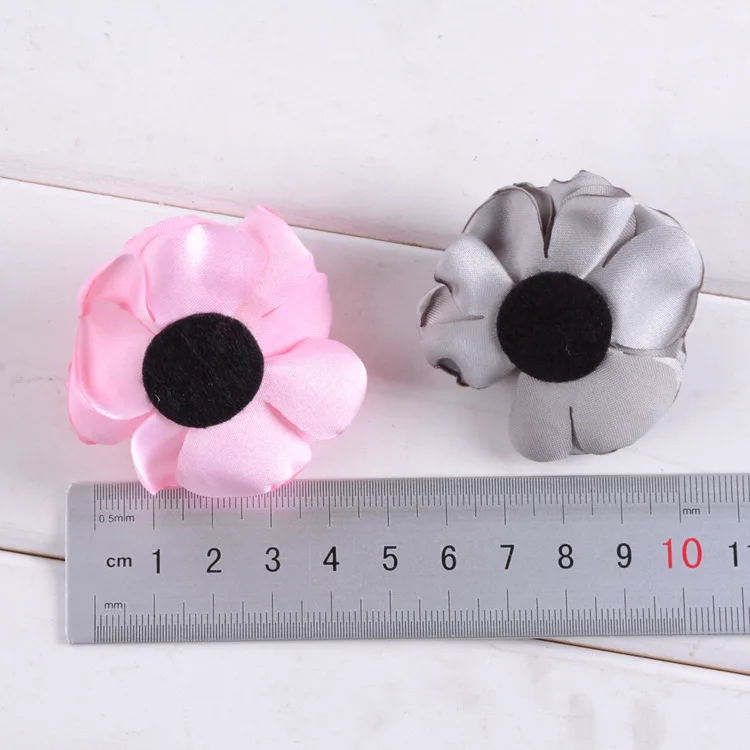 

50pcs/lot Rose Flowers DIY Baby Infant Hair Accessory Curling Flowers Boutique Wedding Decoration Flower Hair Accessories