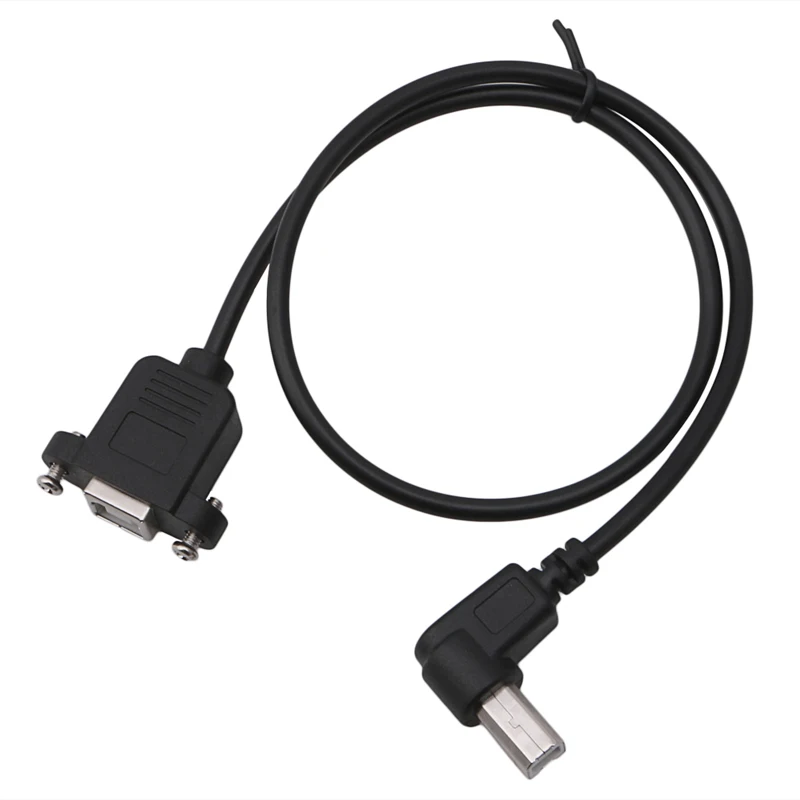 50 см удлинитель USB 2 0 B папа к гнездо принтера Панель Крепления|Детали принтера| |
