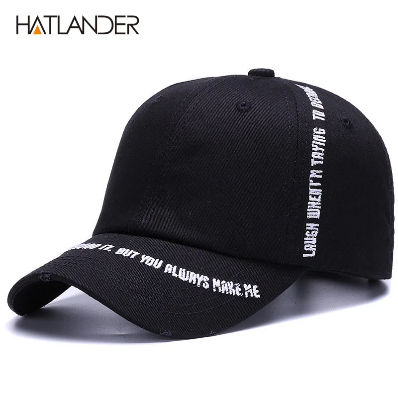 Хлопковая бейсболка HATLANDER новая модная спортивная Кепка для мужчин и женщин