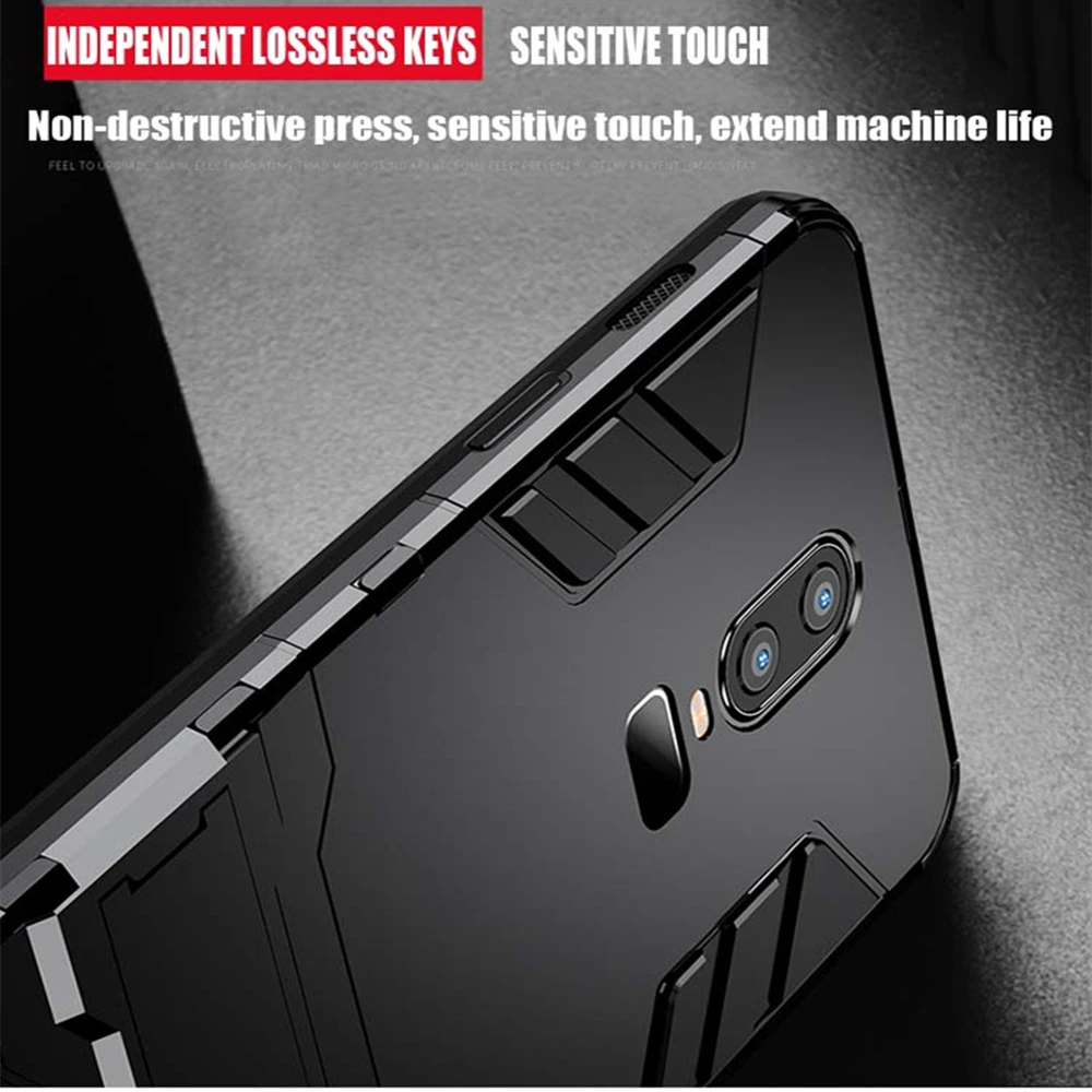 CBLGSXBABY Case For Oneplus 5 5T 6 6T 7 one plus T Pro Cover Silicone Shockproof Protection PC+TPU Armor Back Phone Coque |