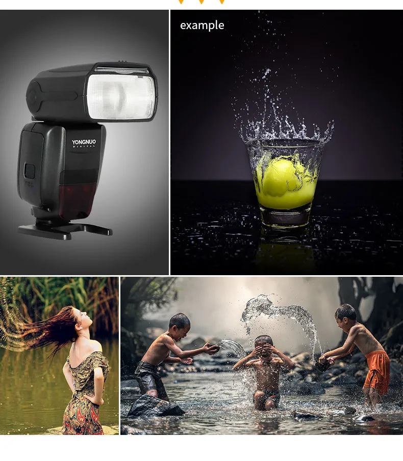 Yongnuo YN600EXRT II Speedlite 1/8000 s затвор высокоскоростной фотоэлектрический цитируемый-вспышка и 2,4G Беспроводная цитируемая-вспышка для камеры canon