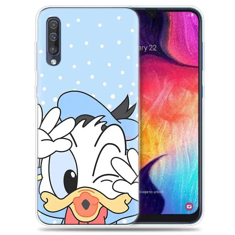 Transpatrent силиконовый чехол для samsung Galaxy A50 A70 A30 M30 M20 A10 A20 A40 M20 крышка телефона Минни Мышь - Цвет: SK-009