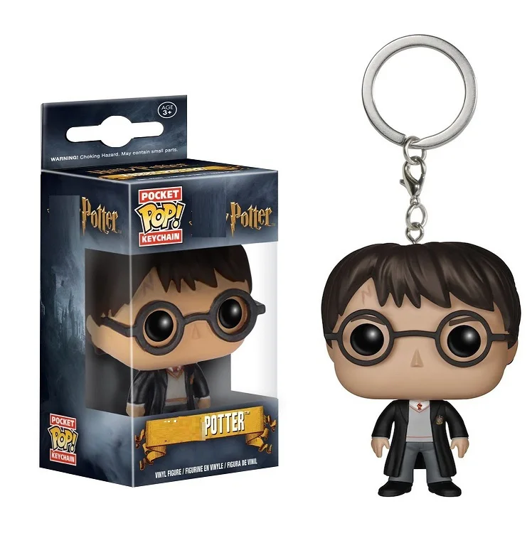 pott Funko Pop брелок экшн игрушка фигурки Игра престолов Харри Поттер эрмион Карманный поп брелки Модель Кукла Коллекционные игрушки - Цвет: pott