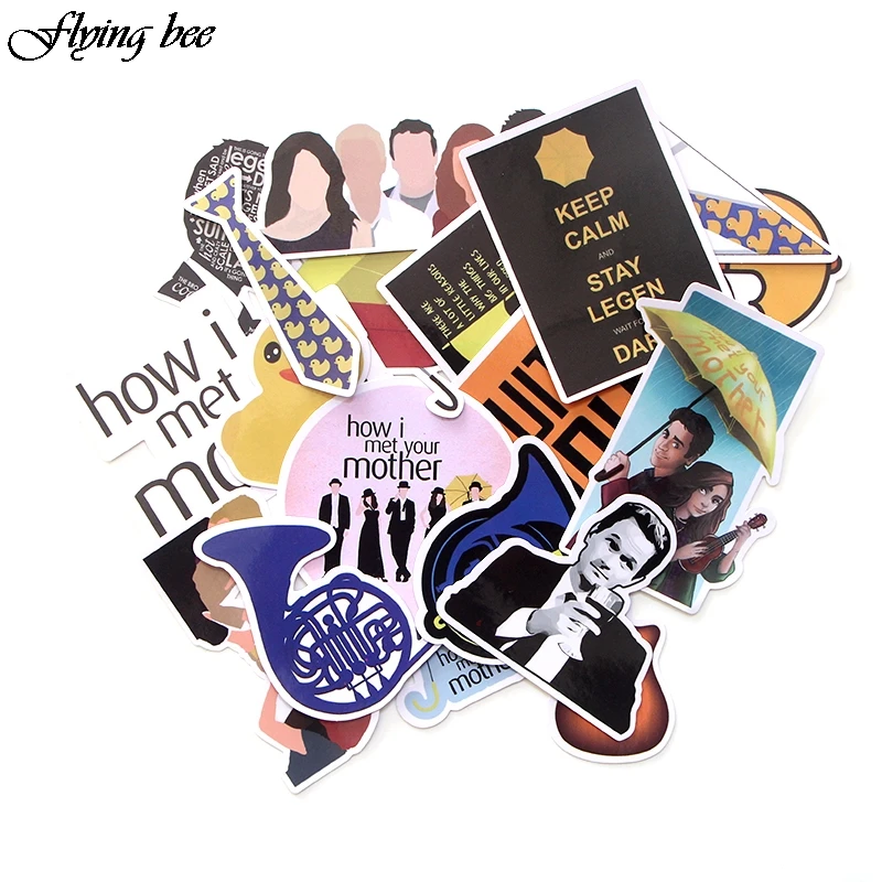 

Flyingbee 20 Pcs love story Waterproof Stickers Kids Toy Sticker for DIY Luggage Laptop Skateboard Car Decor X0047