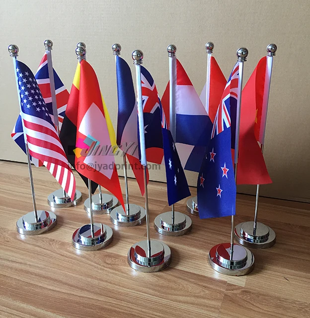 Дешевый фотофлаг с индивидуальным принтом настольный флаг на Рождество флаги