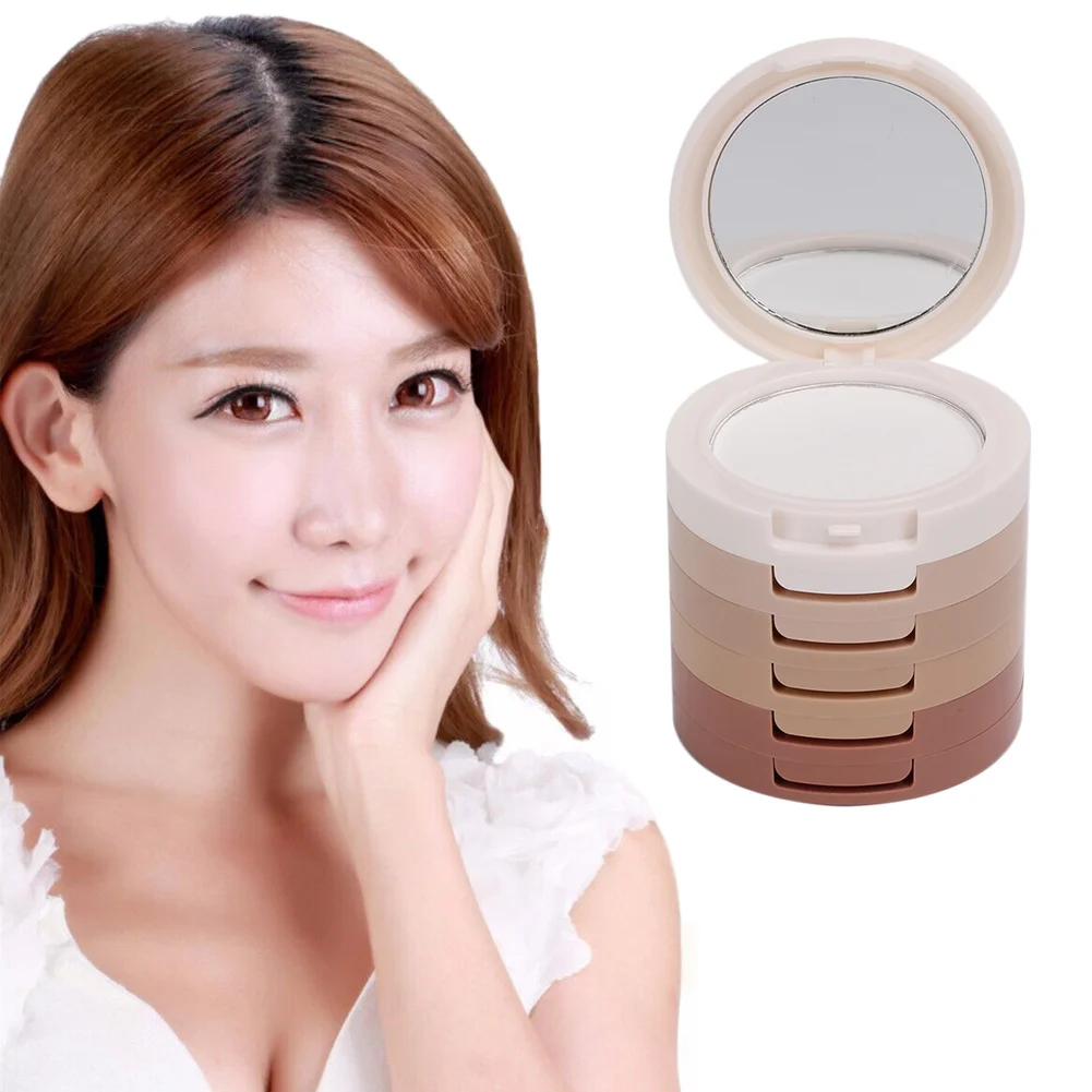 5 в 1 водостойкая пудра для лица|powder contour|face powderpalette foundation |
