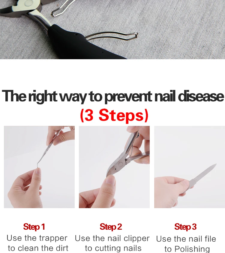 Nail Clippers Ingrown Toenail Podiatry Correction Nippers Cuticle Cutters Cut Paronychia Pedicure Manicure Hand Foot Care Tool