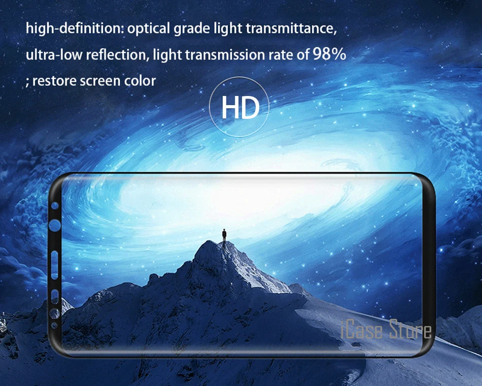 3D полное покрытие закаленное Стекло для Samsung Galaxy S8 плюс S7 край S6 J5 J7 J2 Prime 2016 A3 A5 2017